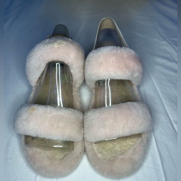 UGG Fluff Yeah Sherpa Slides(slippers/sandals) - Picture 4 of 7